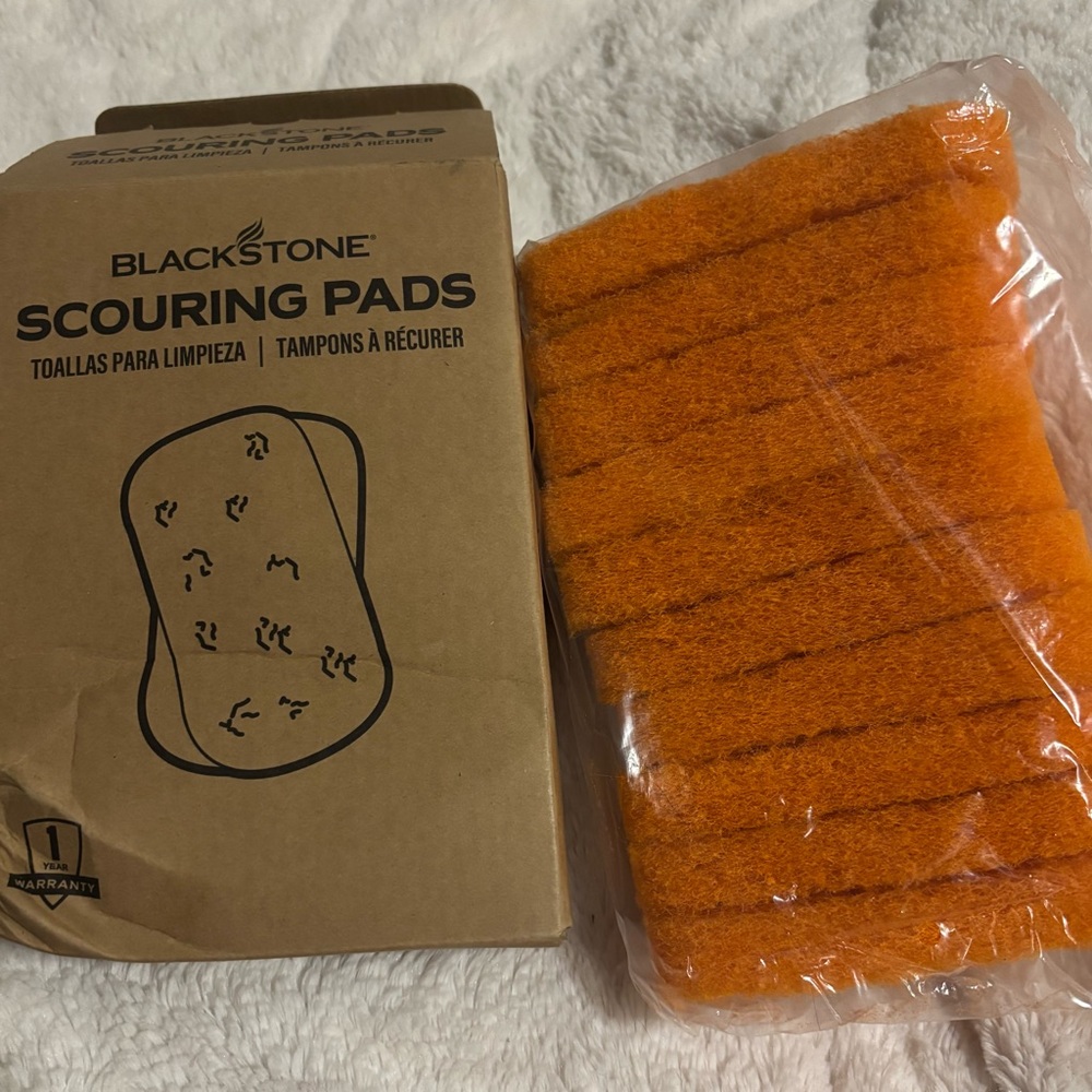 Blackstone Vibrant Orange Scouring Pads (Box of 10)